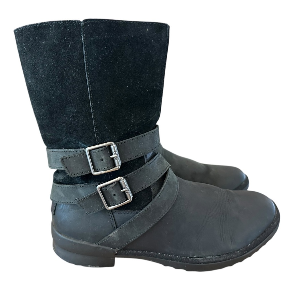 UGG Women's Lorna Black Boots Size 8 B17